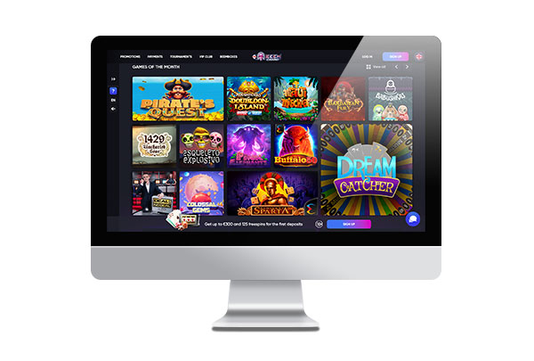 Beem Casino Desktop