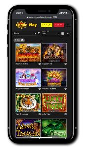 ComicPlay Casino mobile
